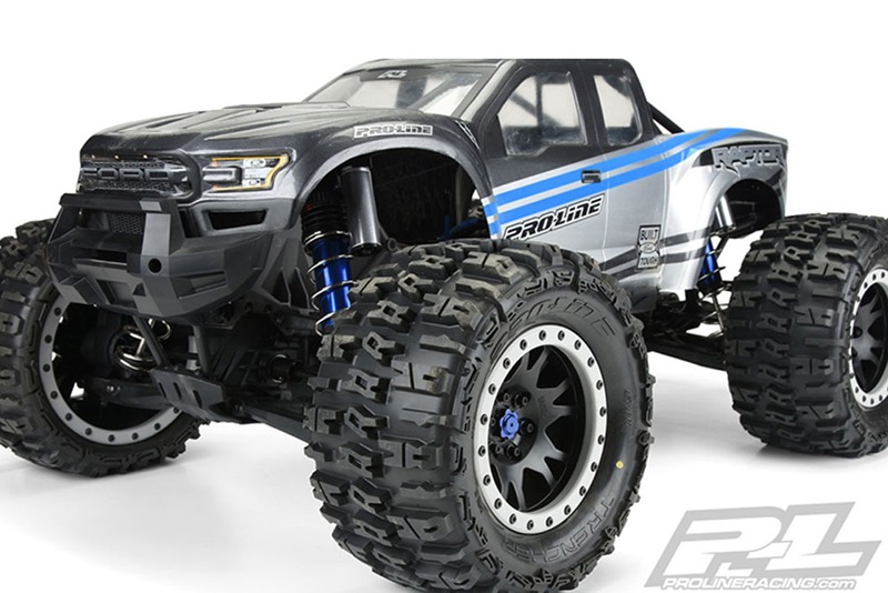 Proline 4.3" Tyres Mounted On Proloc Impulse Blk Wheel Xmaxx PL1015113